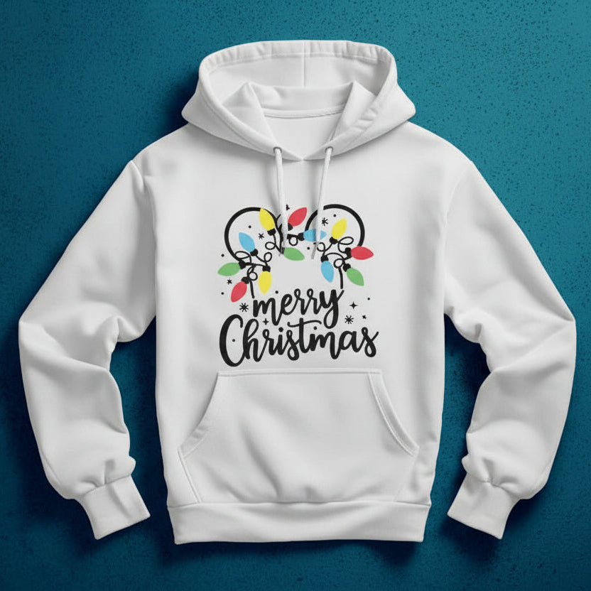 Unisex Hoodie MERRY CHRISTMAS mickey