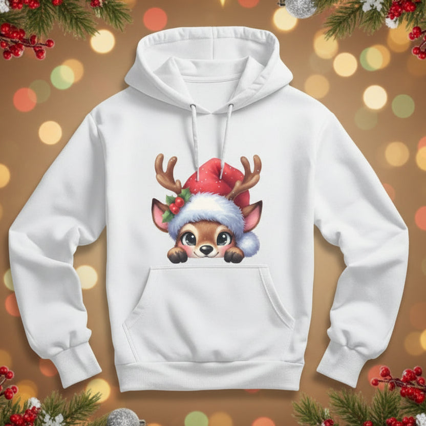 Unisex Hoodie Santa's reindeer