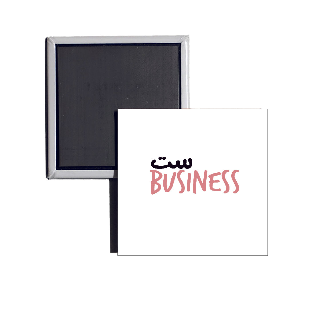 Square Fridge Magnet Badge set business Diy(6,3 cm x 6,3 cm)