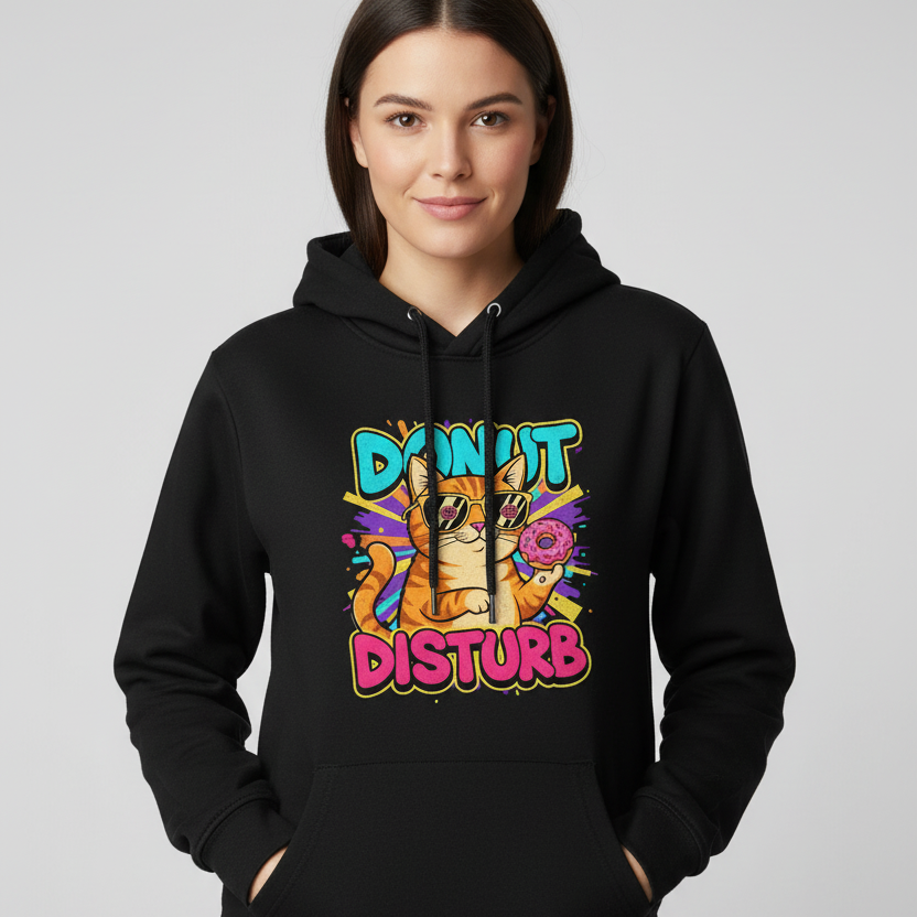 Unisex Hoodie DONUT DISTURB