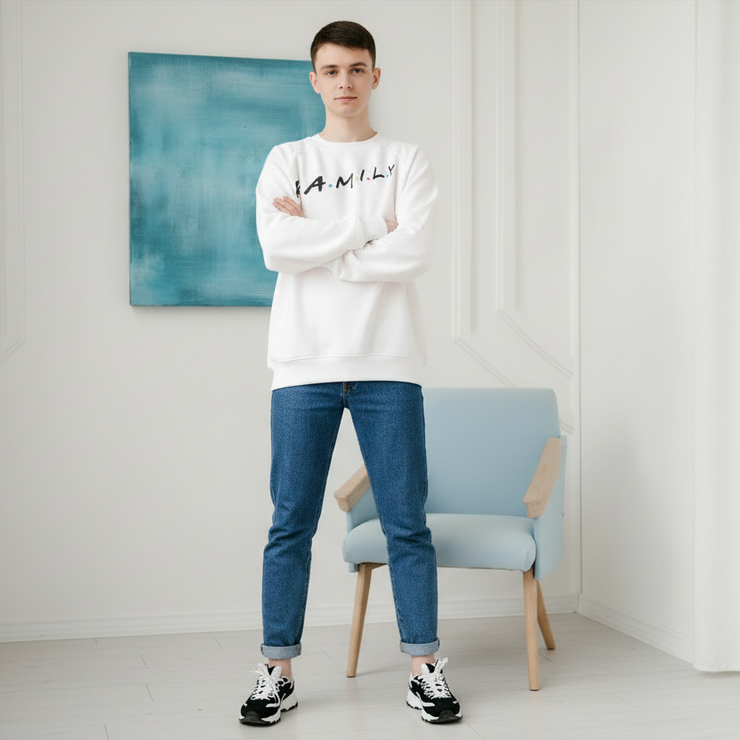 unisex Sweat shirt FAMILY