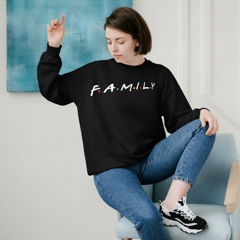 unisex Sweat shirt FAMILY