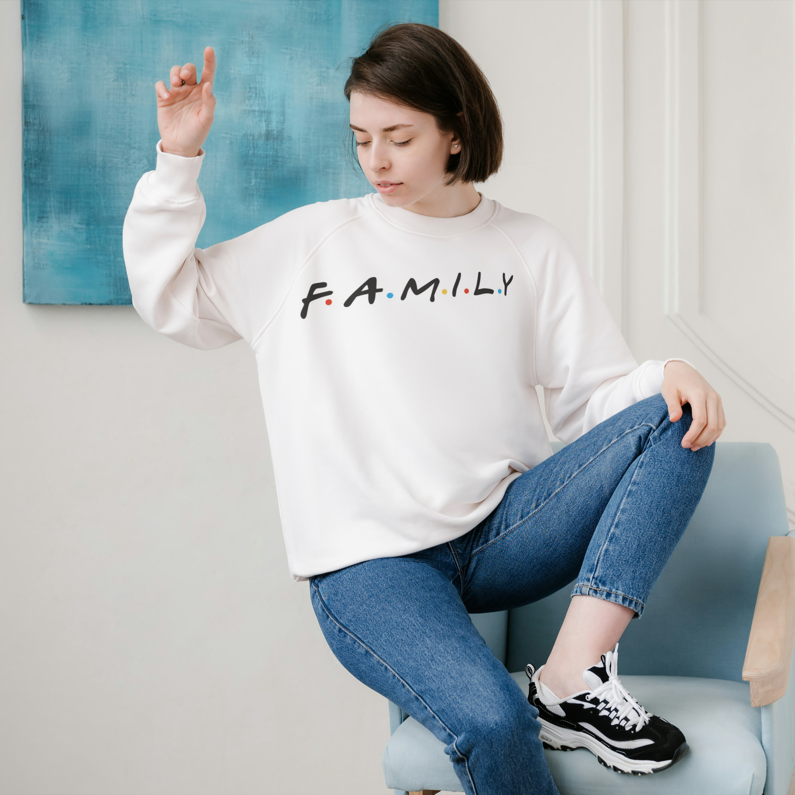 unisex Sweat shirt FAMILY