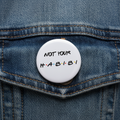 Pin BADGE NOT YOUR HABIBI