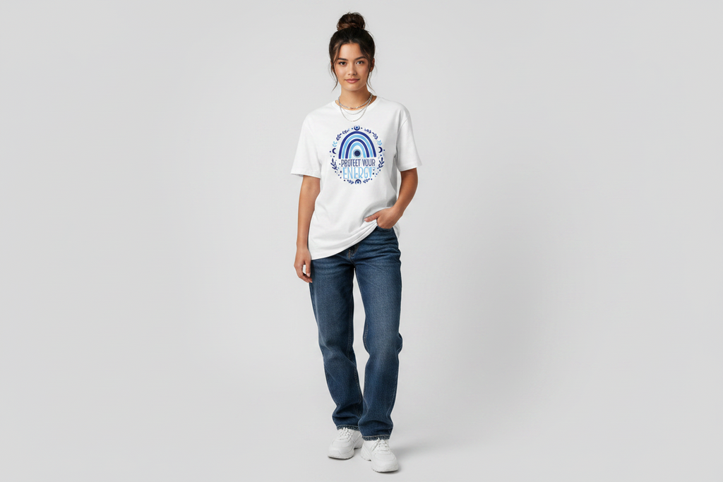 Unisex T-shirt protect your energy