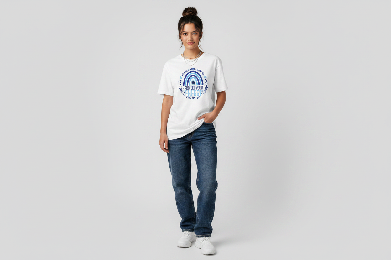Unisex T-shirt protect your energy